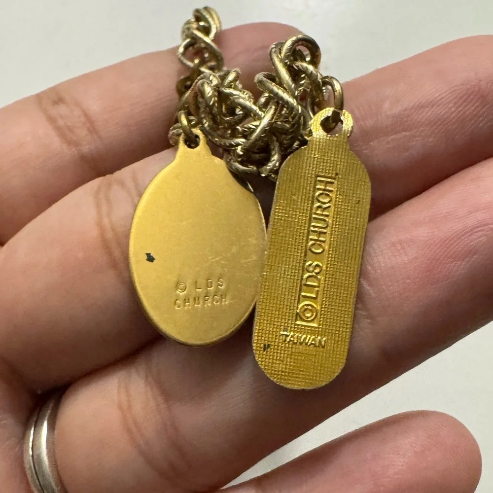 Mormon LDS Gold Tone Insight & Inspiration Charm Bracelet - Picture 7 of 9